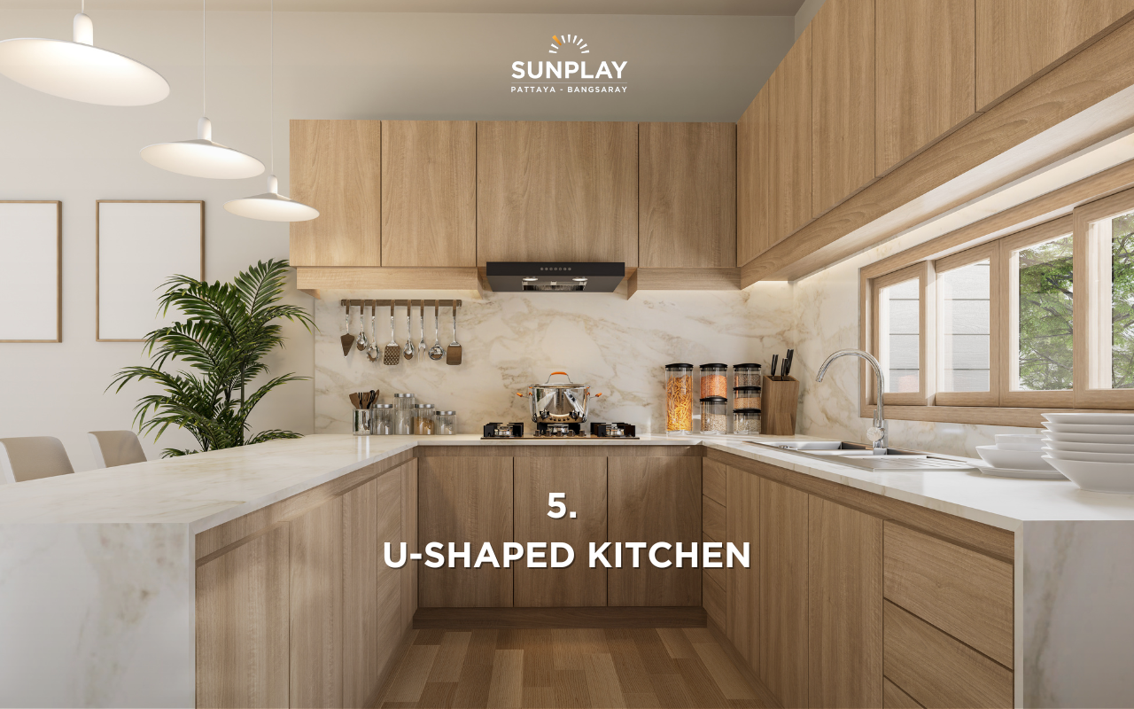U-Shaped Kitchen