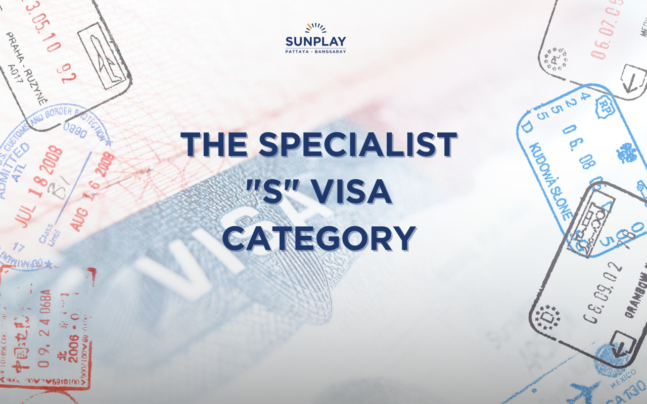 The Specialist "S" visa category 