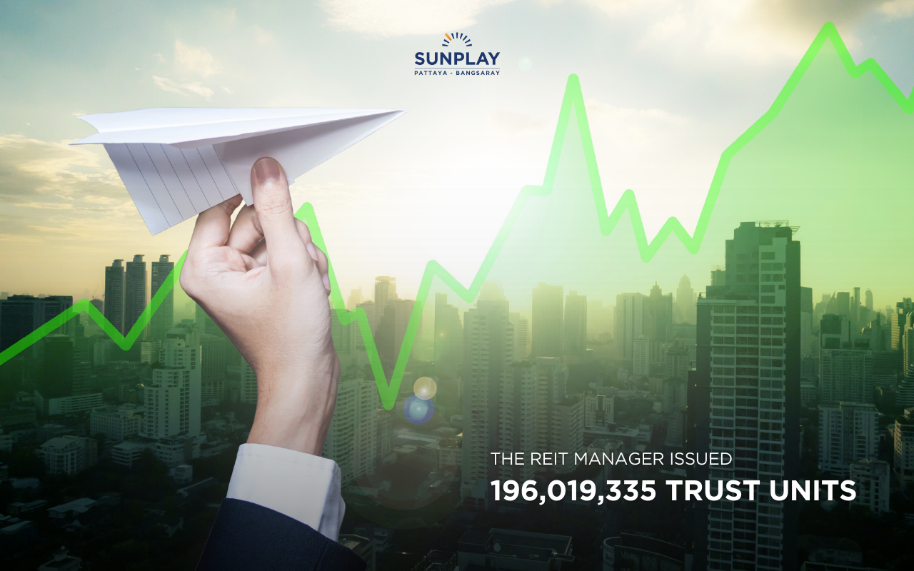 The REIT manager issued 196,019,335 trust units of AIMIRT Trust to the PPF Mutual Fund